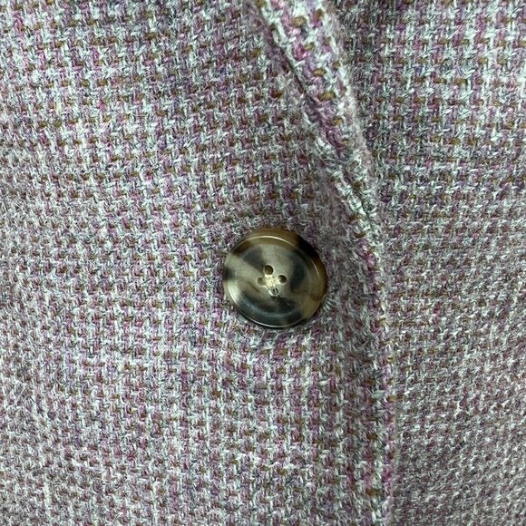 J Crew Parke Blazer Jacket Womens 4 English Birdseye Twill Wool Academia Preppy - Picture 4 of 15